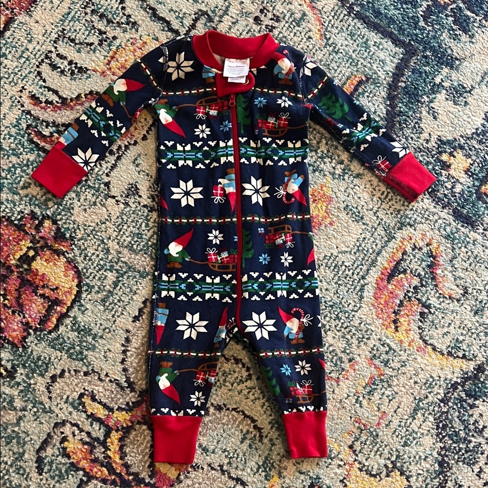 Hanna gnome sweet gnome onesie Jammies